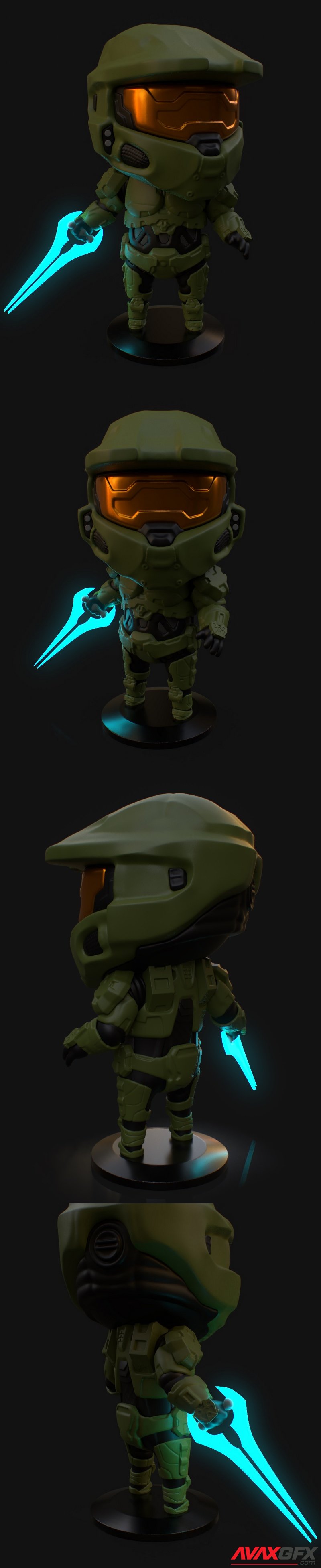 PlaKit - Halo - Master Chief