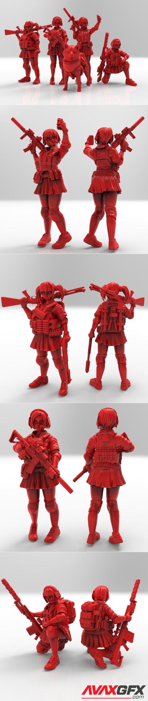 Turnbase Miniatures - Gakou Tactics – 3D Print