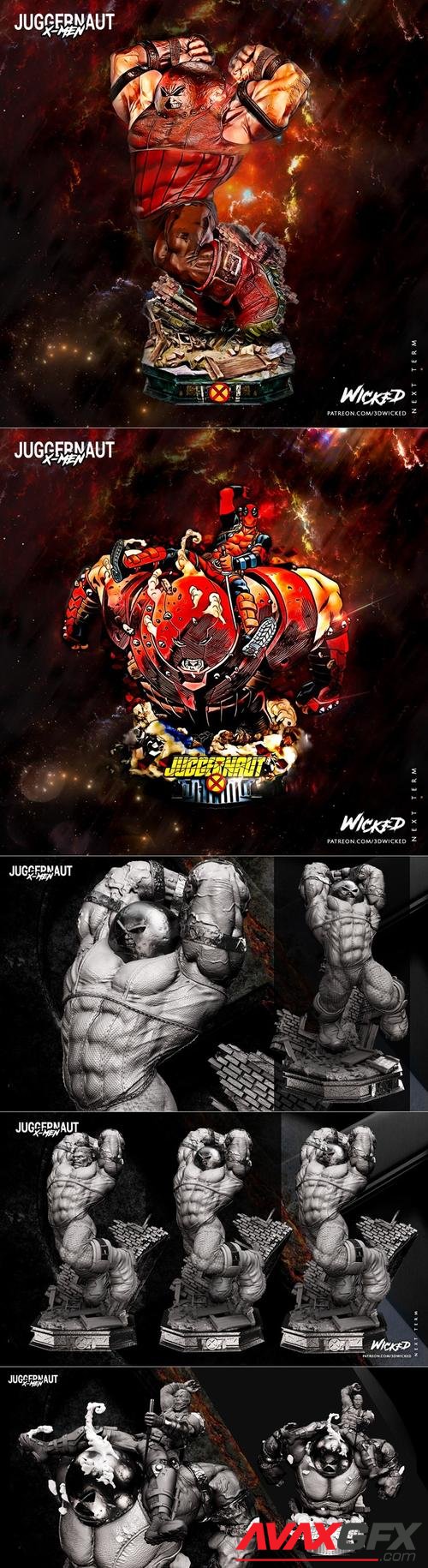 Wicked - Juggernaut and Bust – 3D Print