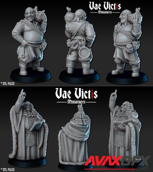 Vae Victis Miniatures - Judge and Cook – 3D Print