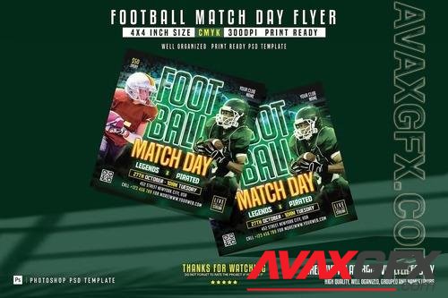 Football Match Day Flyer RQ5MXBL