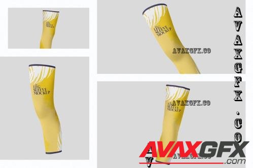 Leg Compression Sleeve Mockups - 7419889