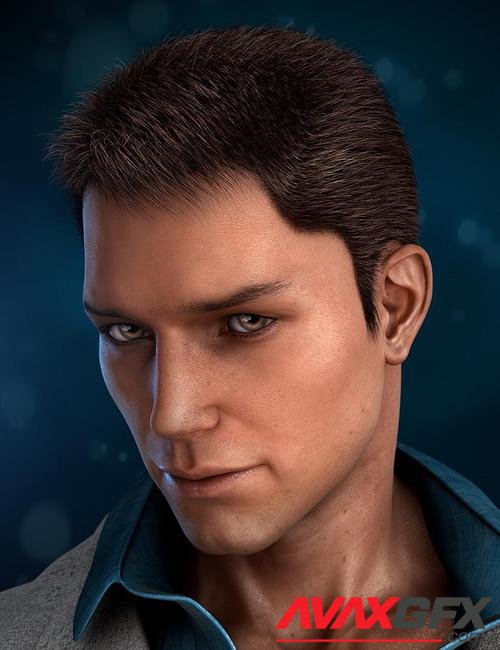 Real Short Hair for Genesis 2 Male(s)