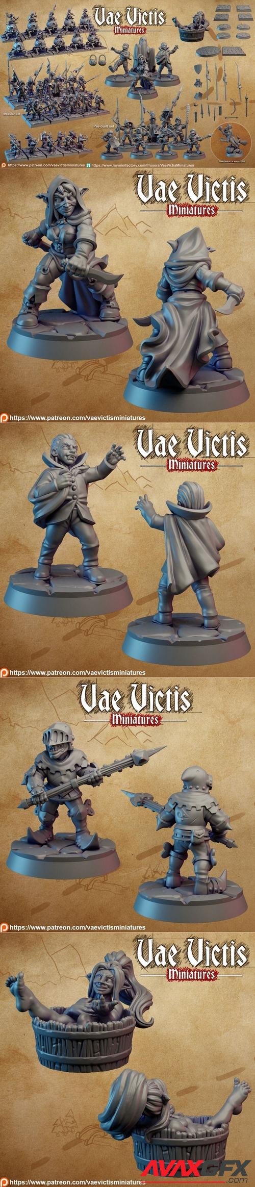 Vae Victis Miniatures October 2022 – 3D Print