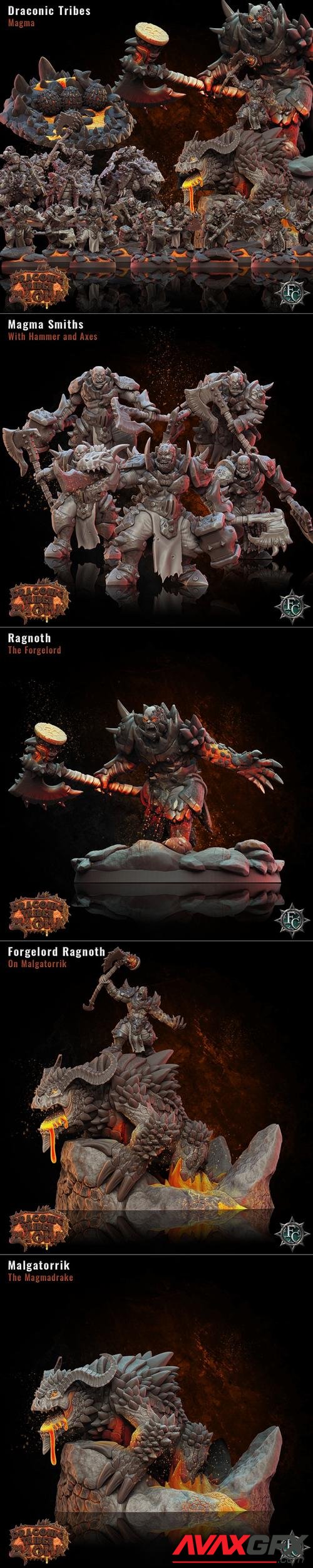 Fleshcraft Studio - Magma Orcs April 2022 – 3D Print