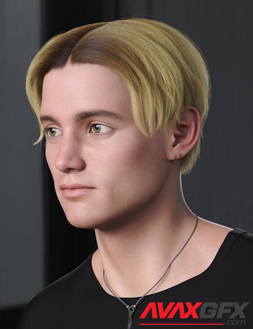 90s Boyband Hair for Genesis 8 and 8.1 Males