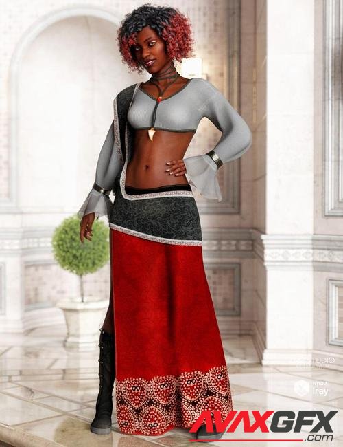 dForce Shanara Outfit for Genesis 8 Females