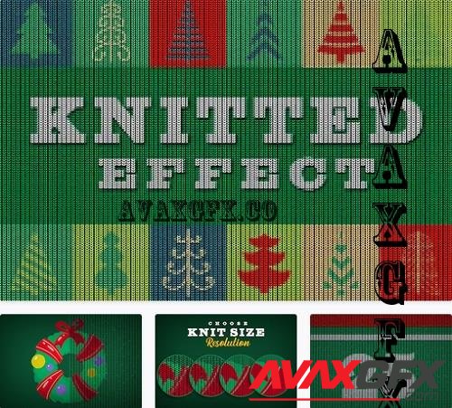 Christmas Sweater Knitted Effect - SH4BPVP