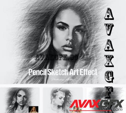 Pencil Sketch Art Effect - WEDASLB