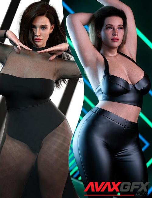 Z Voluptuous Model Shape and Pose Mega Set