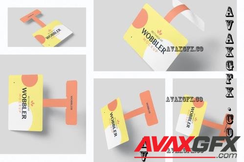 Rectangle Shape Wobbler Mockups - 7419899