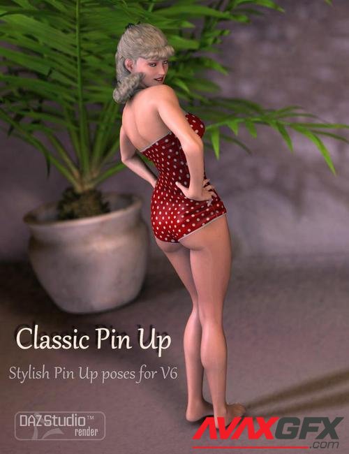 Classic Pin-Up Standing Poses for Victoria 6