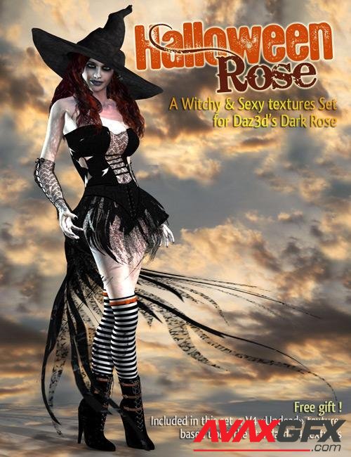 Halloween Rose