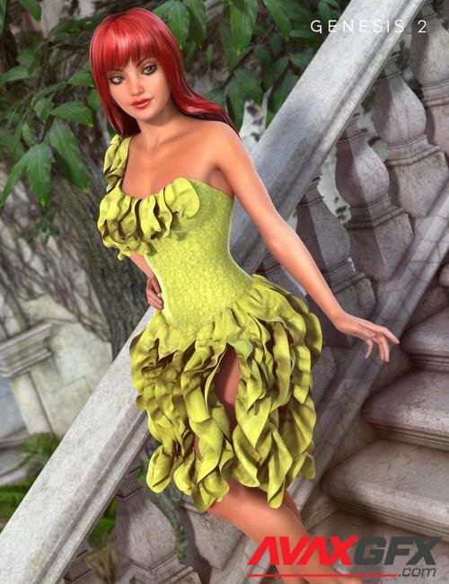 Canary Dress for Genesis 2 Female(s)