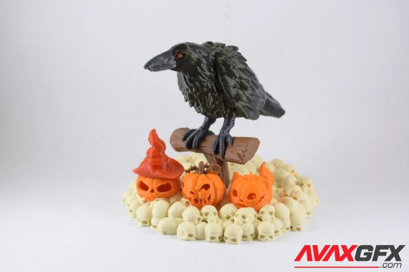 Halloween Raven