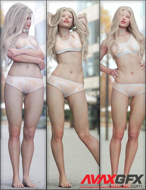 Charming Standing Poses Vol. 2 for Genesis 8 and 8.1 Females