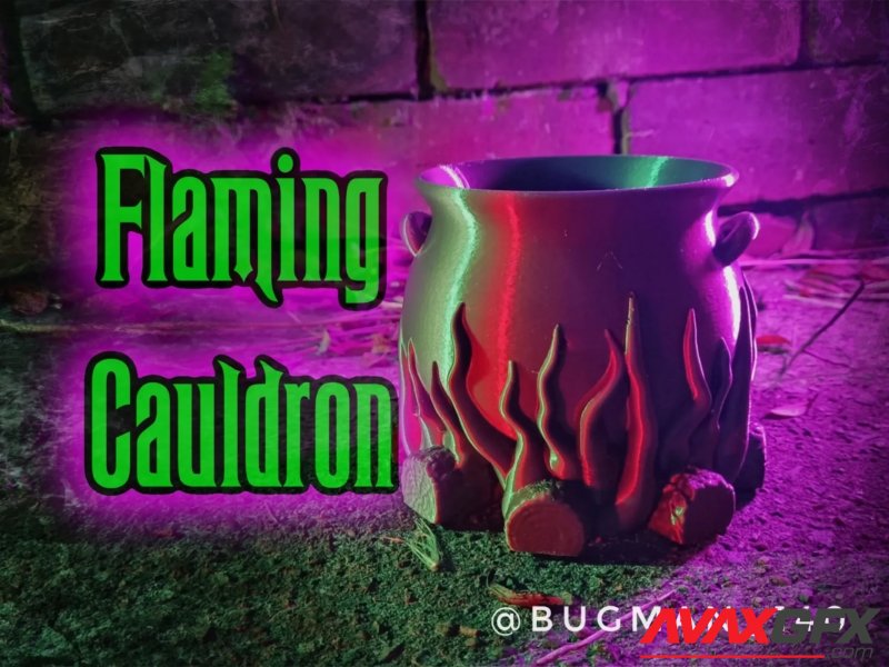 The Flaming Cauldron