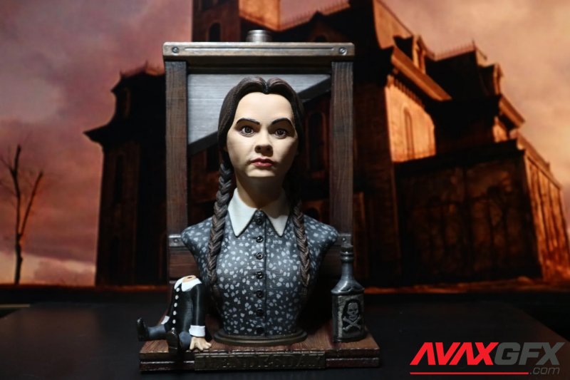 Wednesday Addams Bust