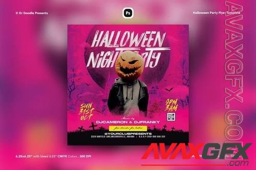 Halloween Party Flyer UT8HDQ2