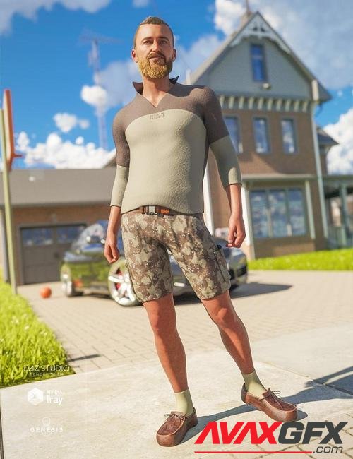 Casual Guy for Genesis 8 Male(s)