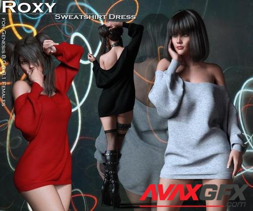 Roxy Sweatshirt Dress for G8 and G8.1 Females