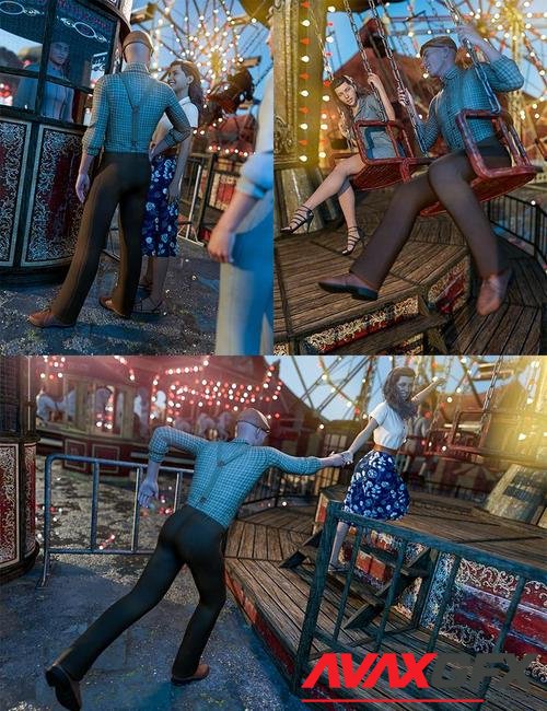 A Swinging Good Time Poses