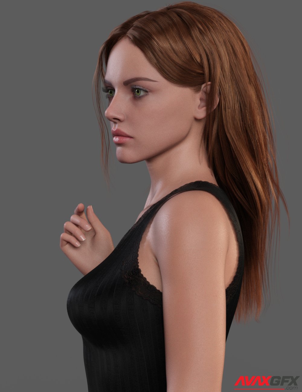 PS  Croft Hair for Genesis 8 and 8.1 Females