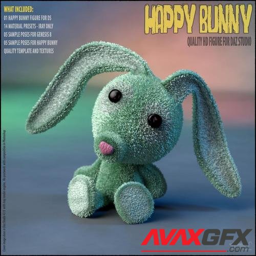 Happy Bunny - HD Figure for Daz Studio