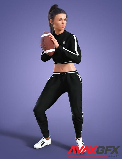 Football Animations for Genesis 8