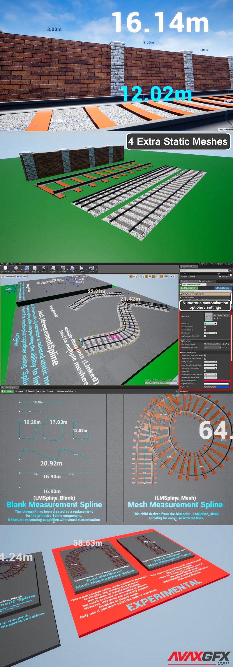 Measurement Spline