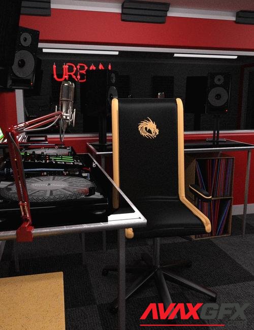 Urban Radio Station for Iray