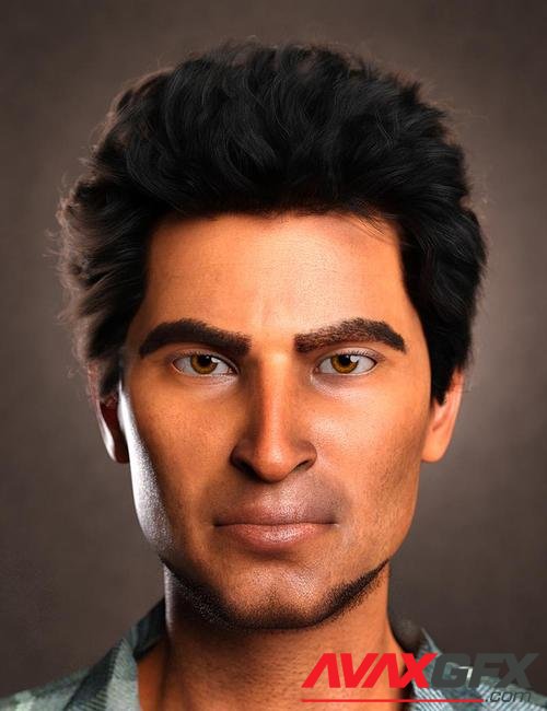 Adeeb HD for Genesis 8.1 Male