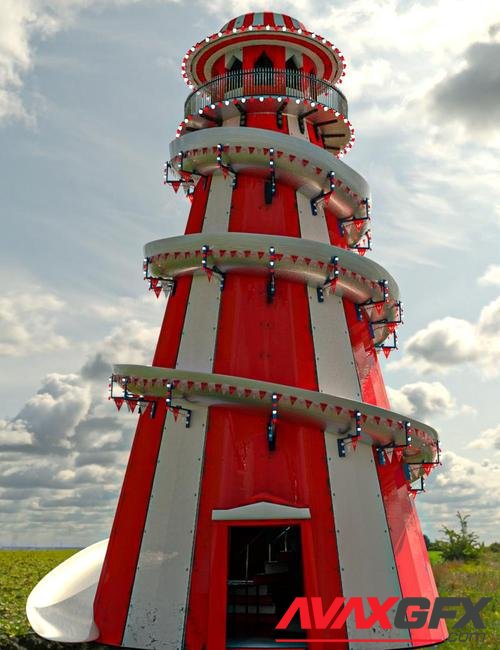 Fairground Helter Skelter