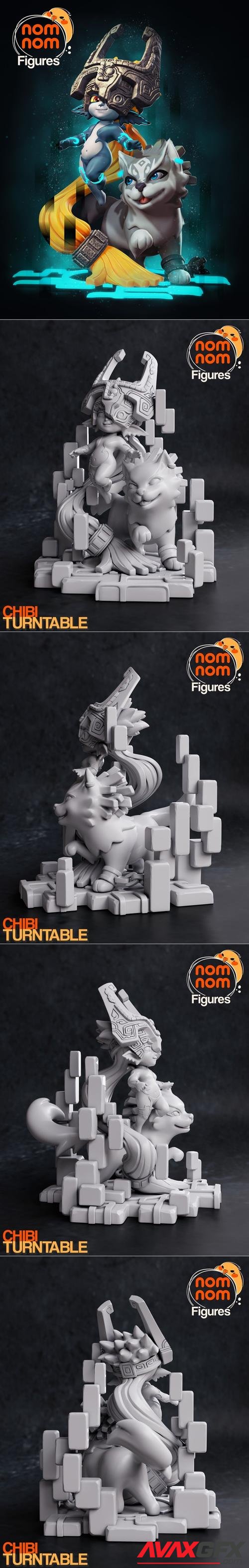 Chibi Midna from Legend of Zelda – 3D Print