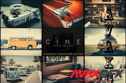 Cine Cinematic Photoshop Action - BTJ9ZRB