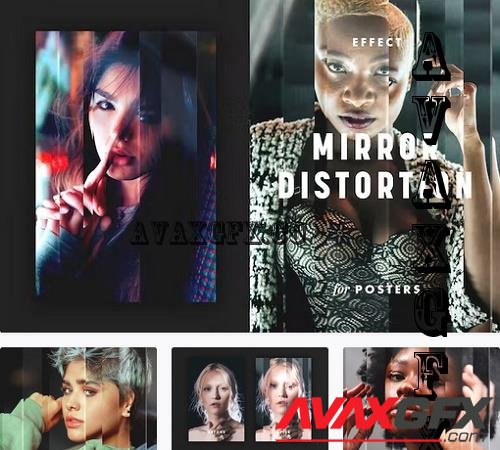 Mirror Distortion Effect for Posters - 7817629