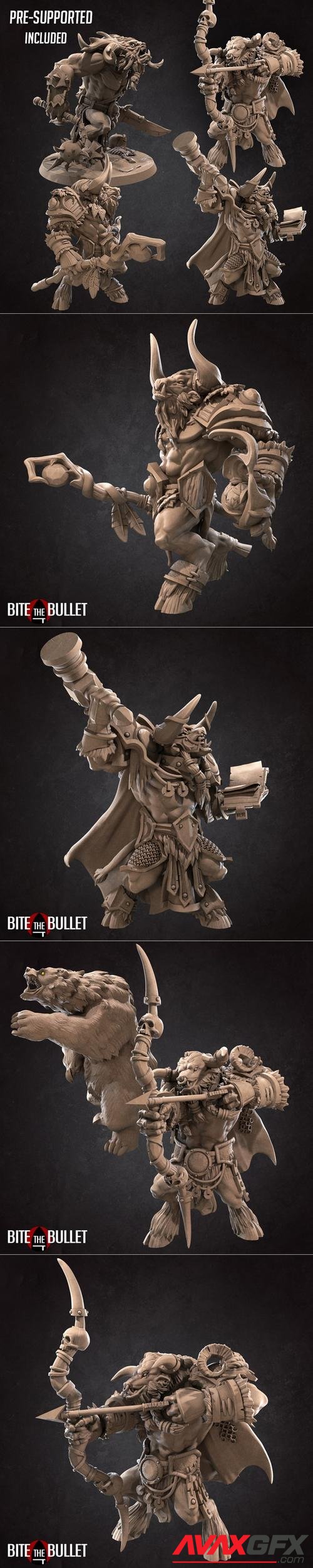 Bite the Bullet - Minotaur Pack – 3D Print
