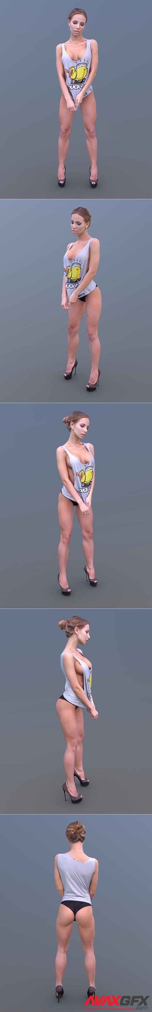 Woman Posing – 3D Print