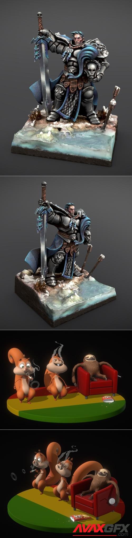 Steelhearts Champions Stormcast and Stonertransformation – 3D Print