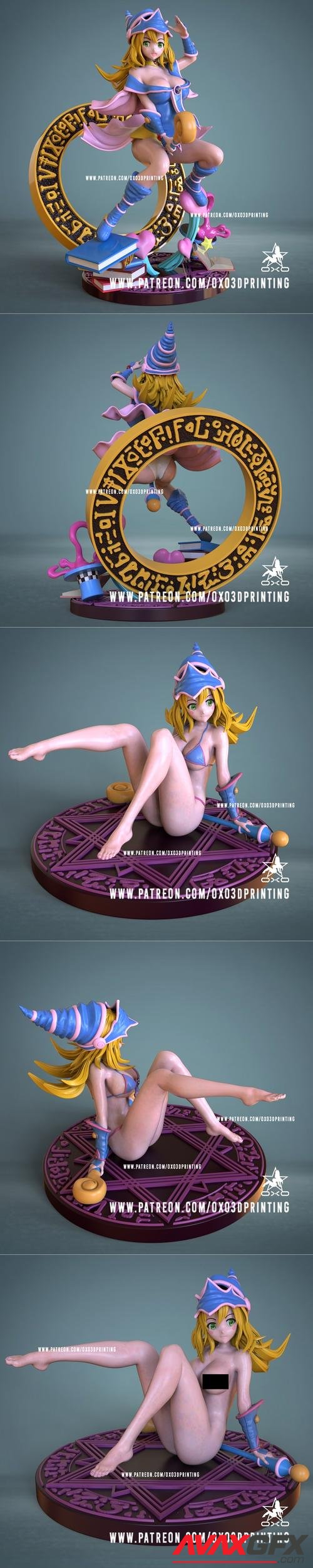 Dark Magician Girl - Yu-Gi-Oh – 3D Print