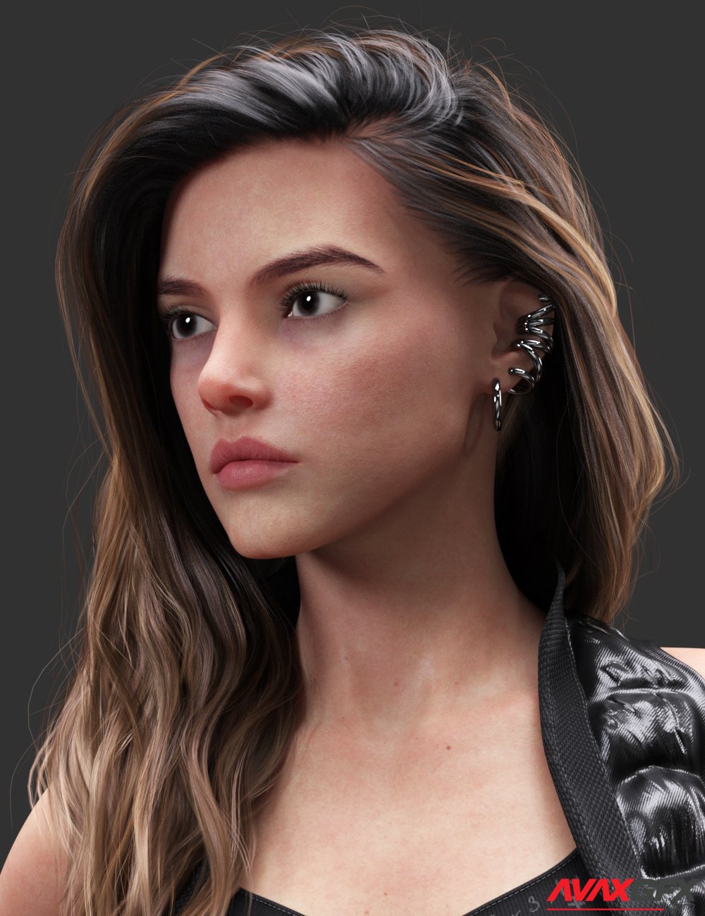 MSO Lacey HD for Genesis 8.1 Female