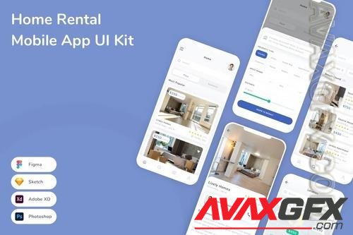 Home Rental Mobile App UI Kit