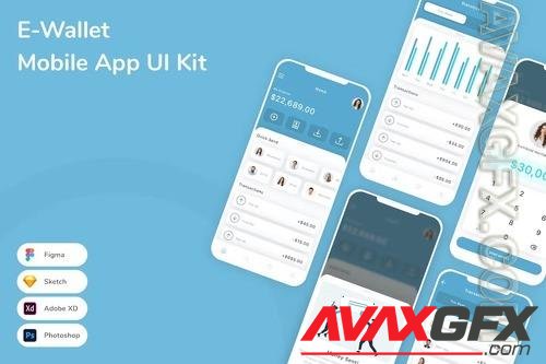 E-Wallet Mobile App UI Kit