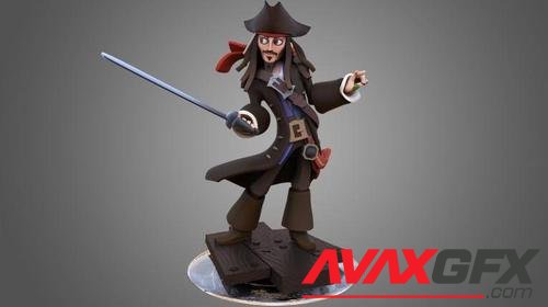 Jack Sparrow – 3D Print