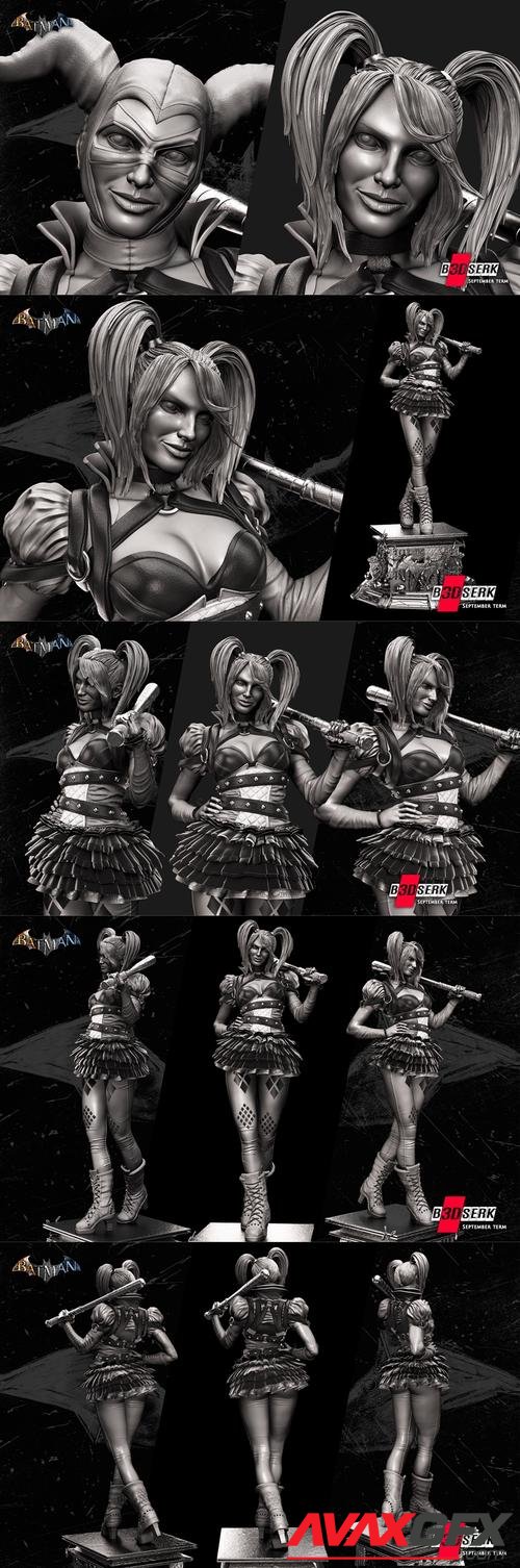 B3DSERK - Harley Quinn Sculpture – 3D Print