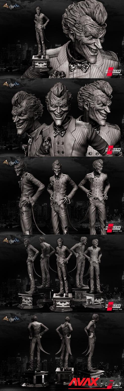 B3DSERK - Joker Statue – 3D Print