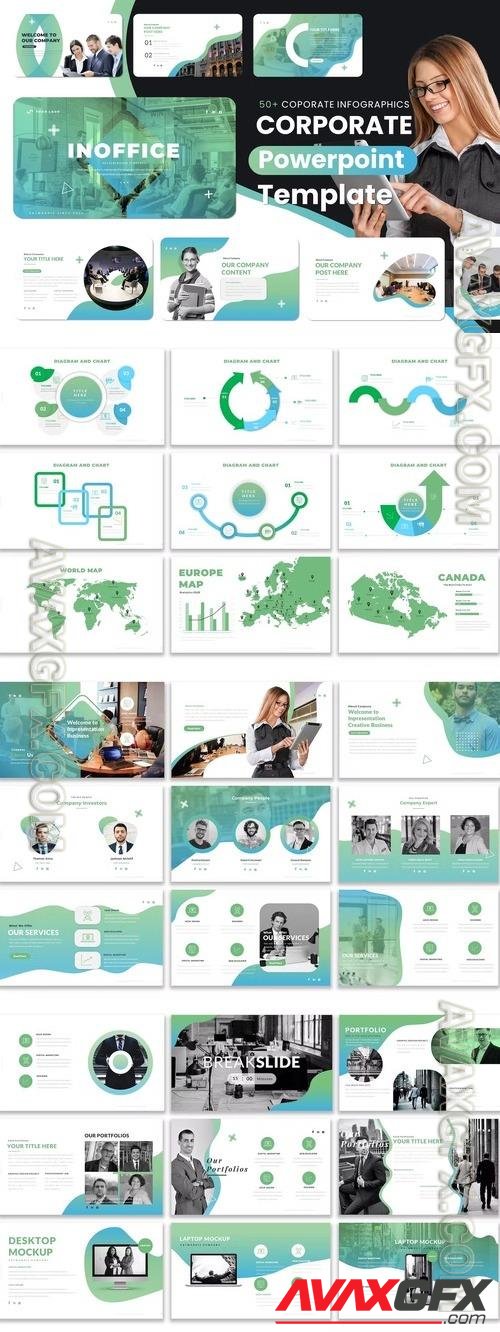 Inoffice Business PowerPoint Template