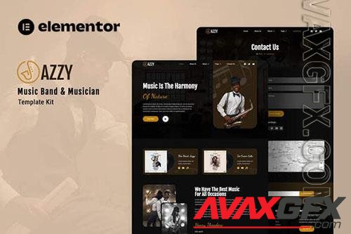 ThemeForest - Jazzy - Music Band & Musician Elementor Template Kit/40248873