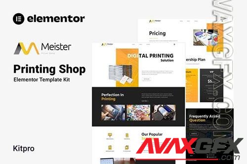 ThemeForest - Meister - Printing Shop Elementor Template Kit/40325727