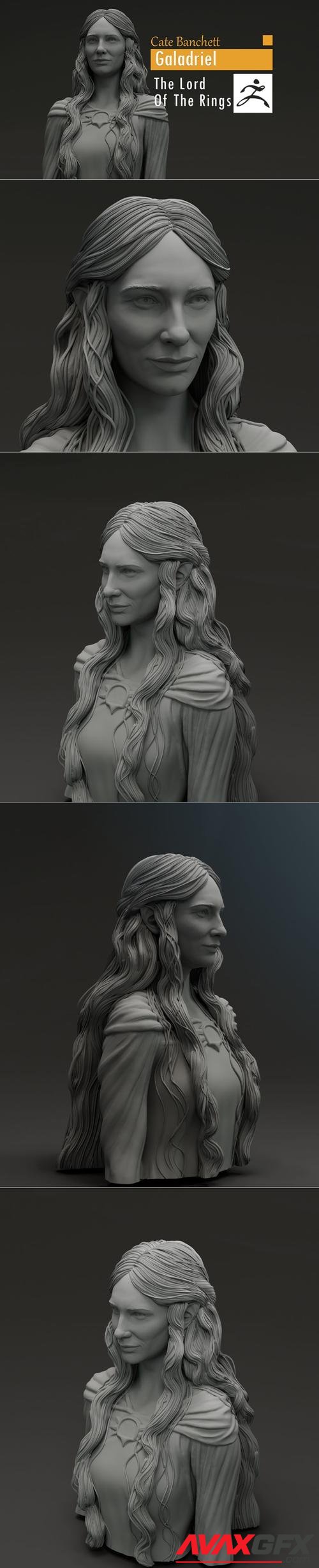 Cate Blanchet - Galadriel - The Lord Of The RIngs – 3D Print